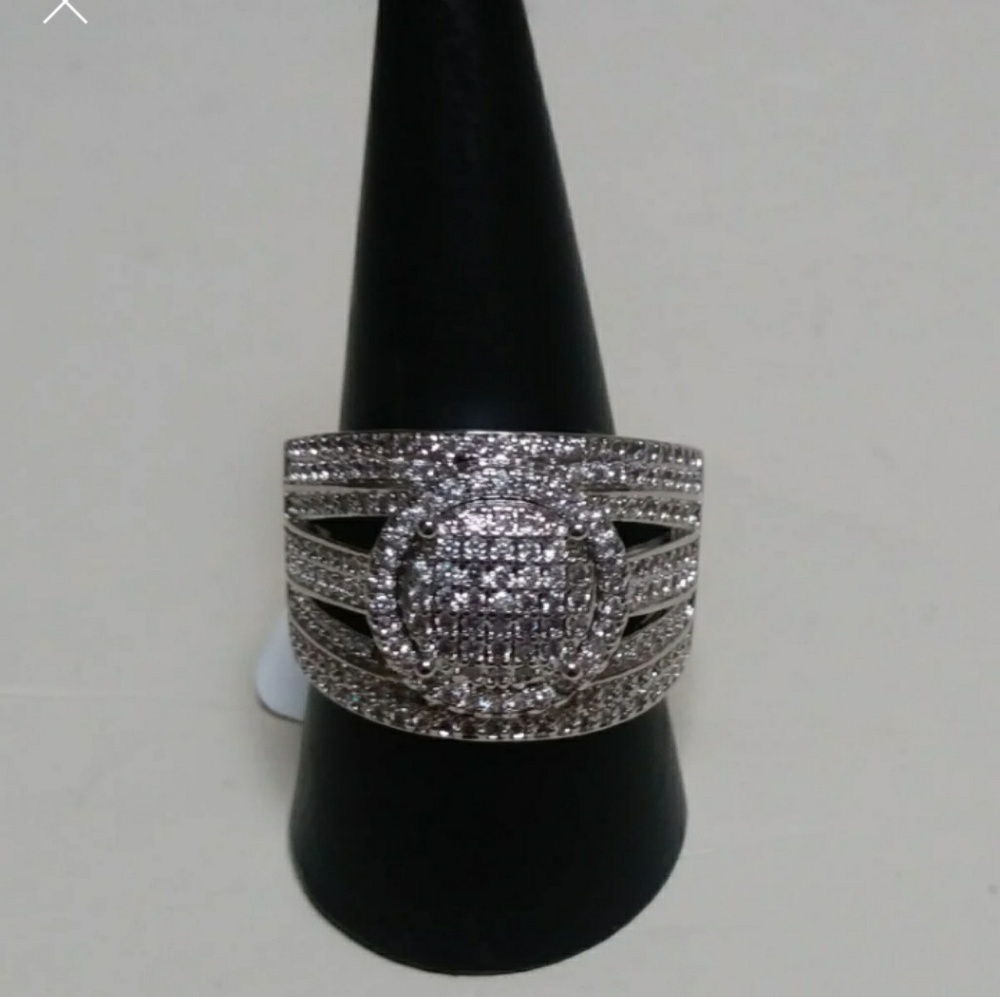 925 Silver Round Ring
